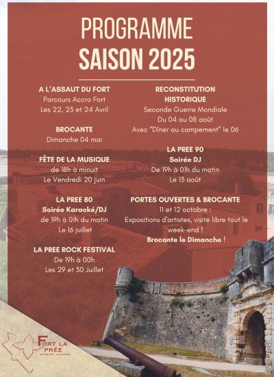 Programme saison 2025